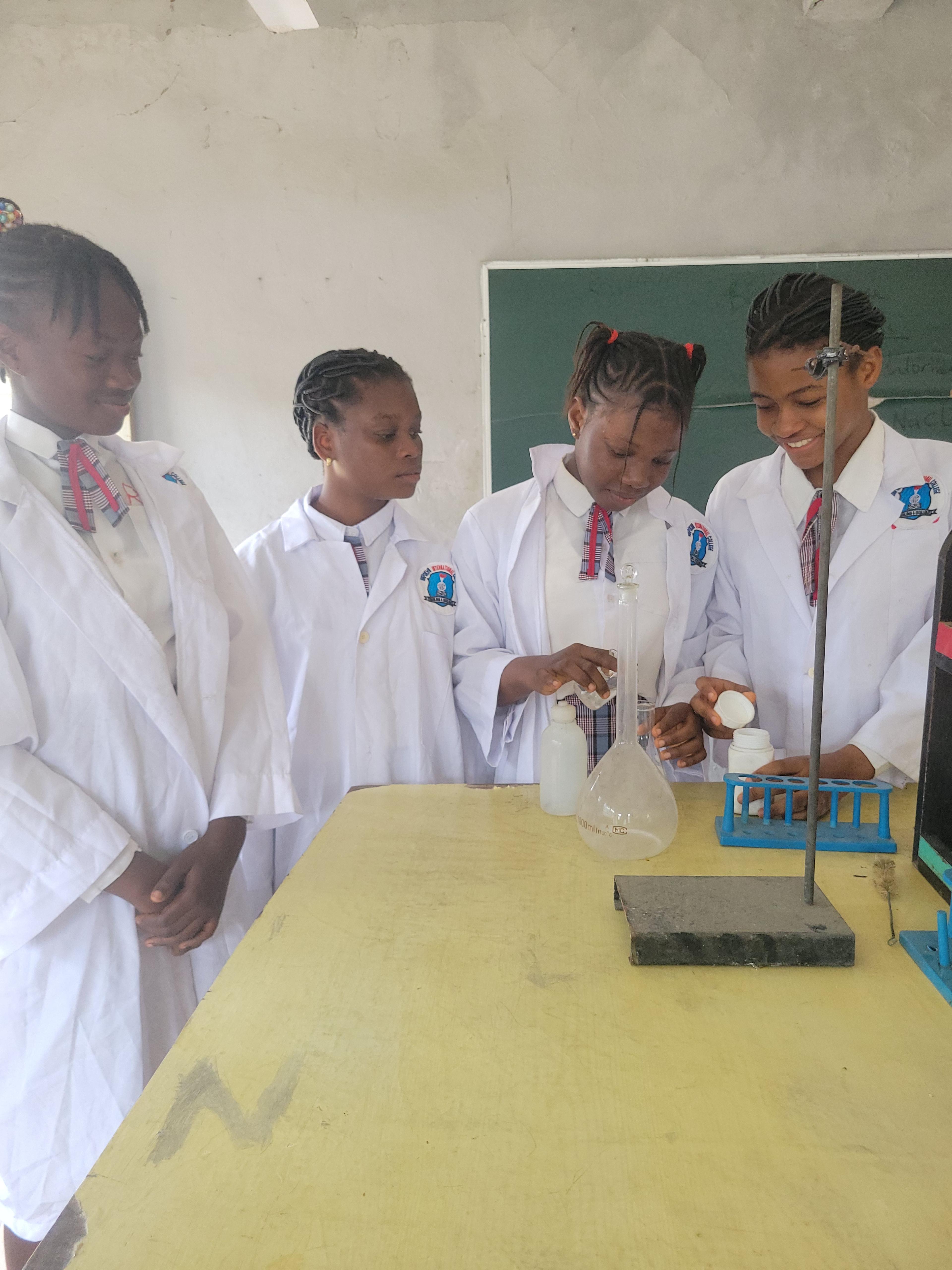 students smiling