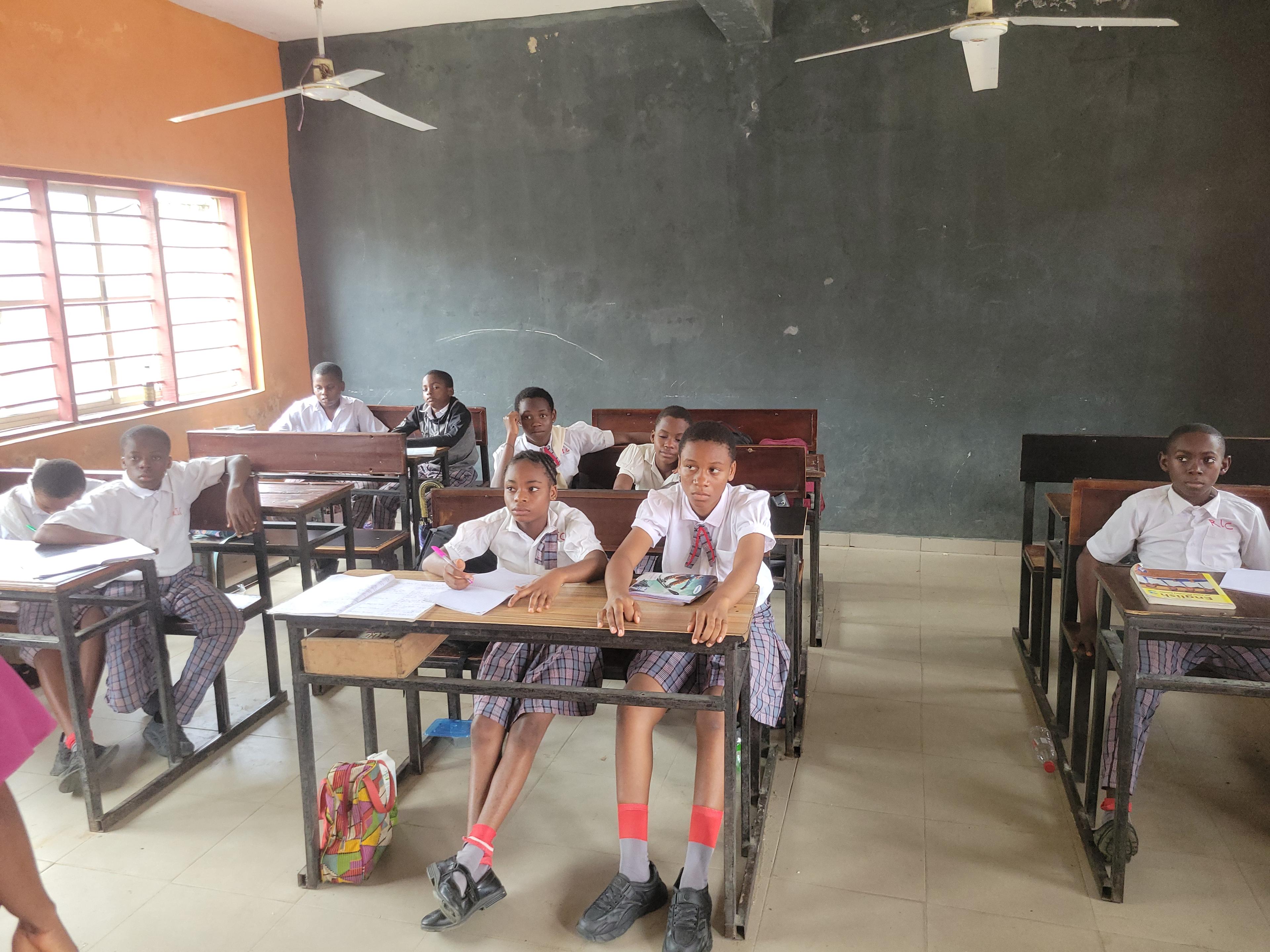 students smiling