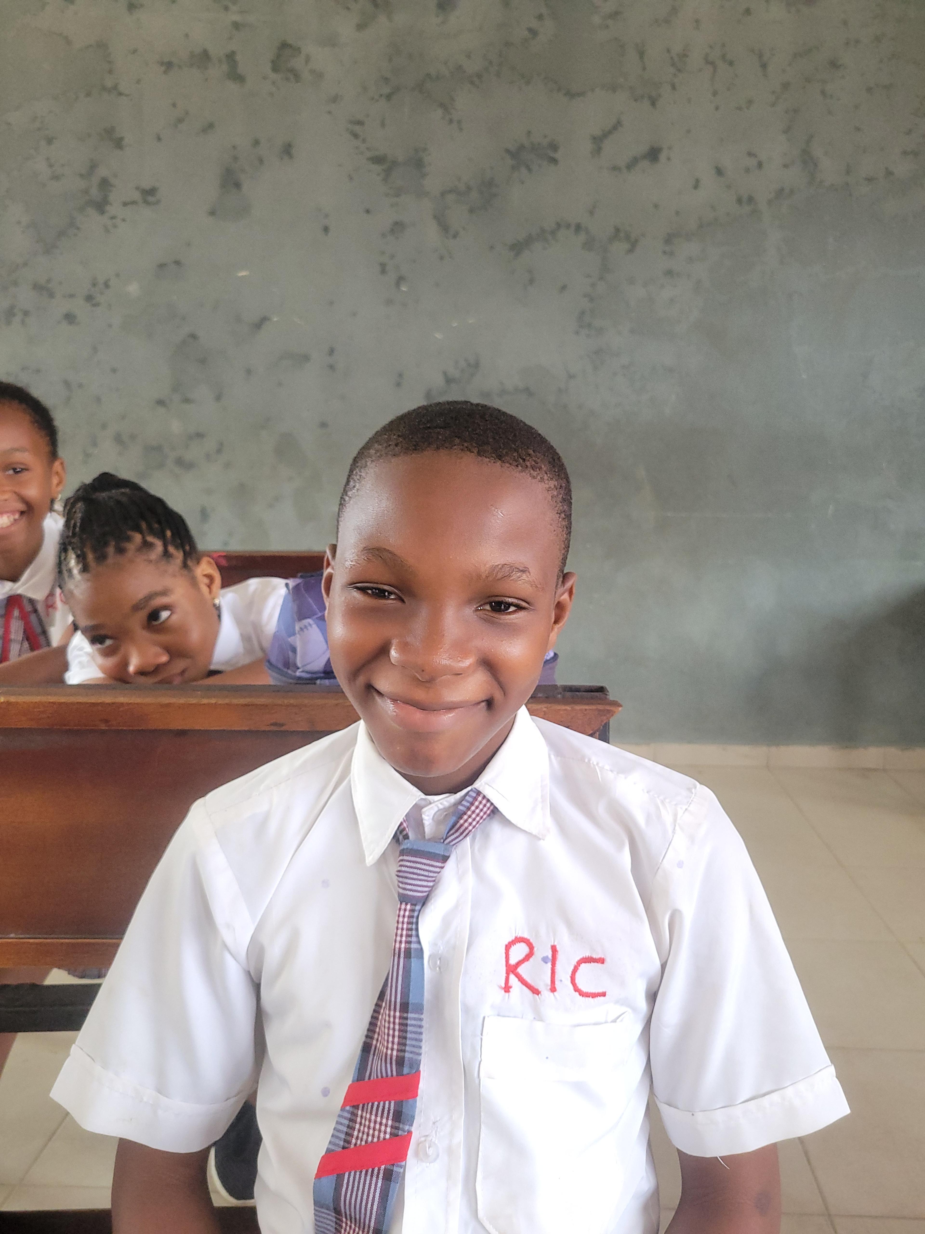 students smiling
